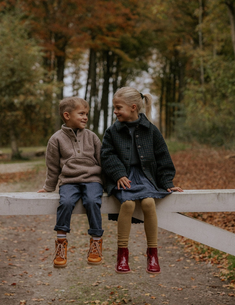 Petit Nord Ankle Boot Stars Boots Cherry Patent 104