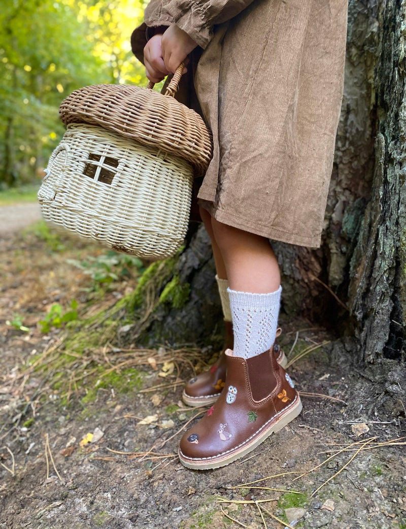 Petit Nord Ankle Boot Woodland Boots Hazelnut 069