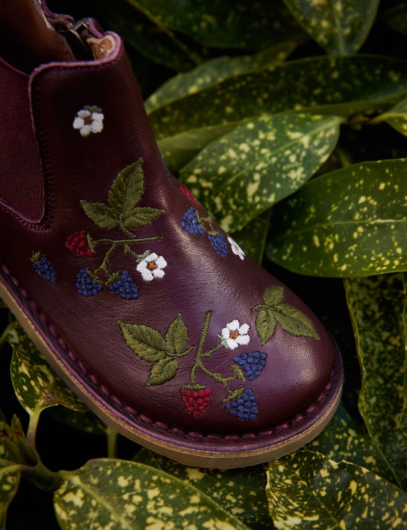 Petit Nord Blackberries Ankle Boot Boots Plum 075