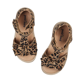 Bow Sandal - Leopard