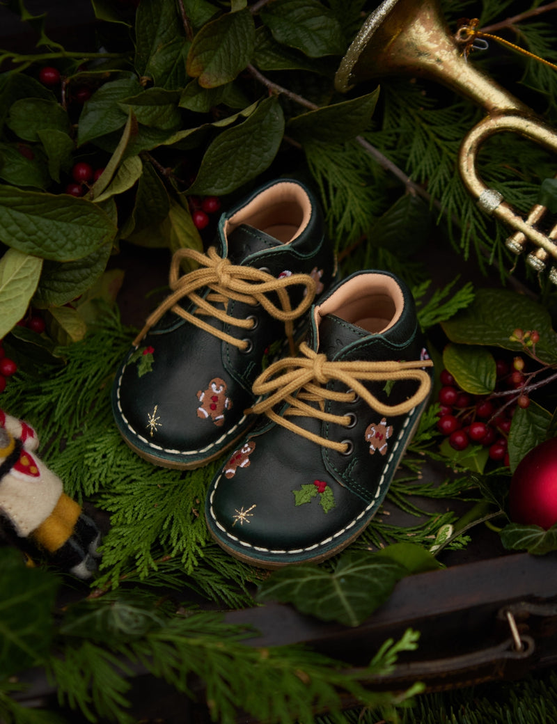 Petit Nord Christmas Classic Boot Low Boot Shoes Kale 068