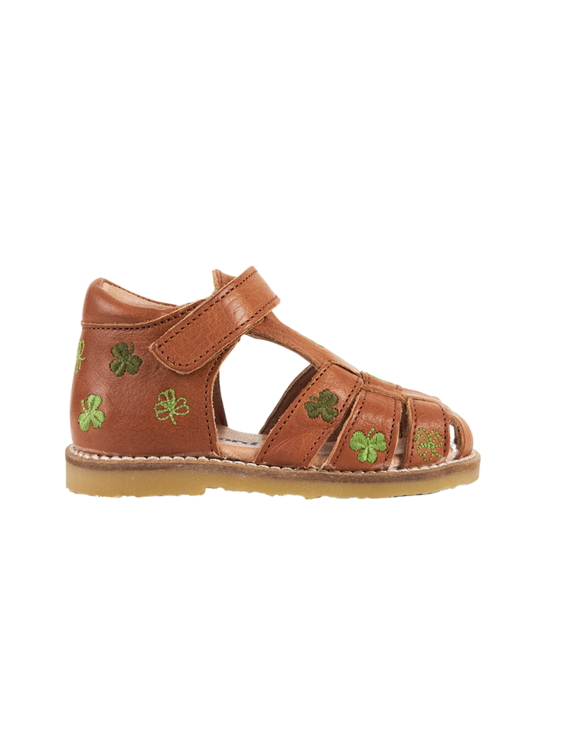 Petit Nord Clover Classic sandal Sandals Cognac 002