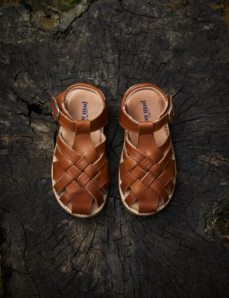 Petit Nord Diamond Sandal Sandals Cognac 002