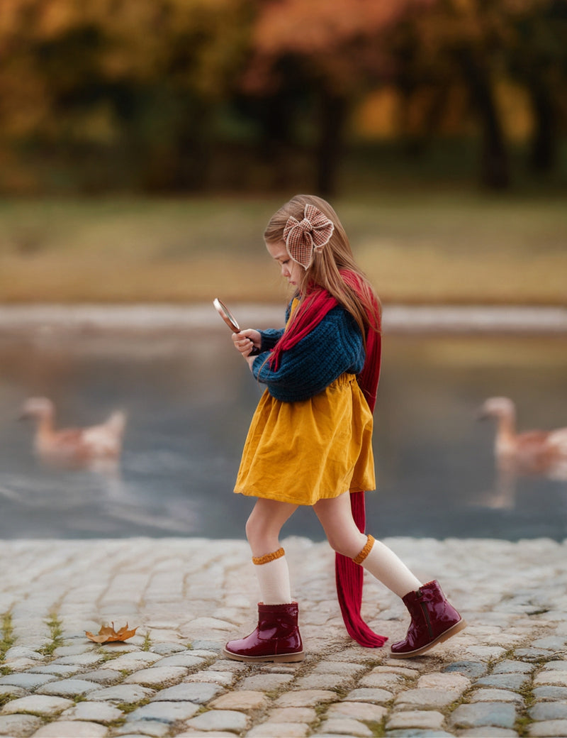 Petit Nord Emma Boot Boots Cherry Patent 104