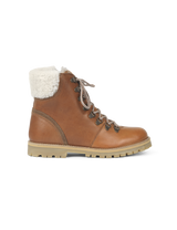 Petit Nord Shearling Winter Boot Women Women Cognac 002