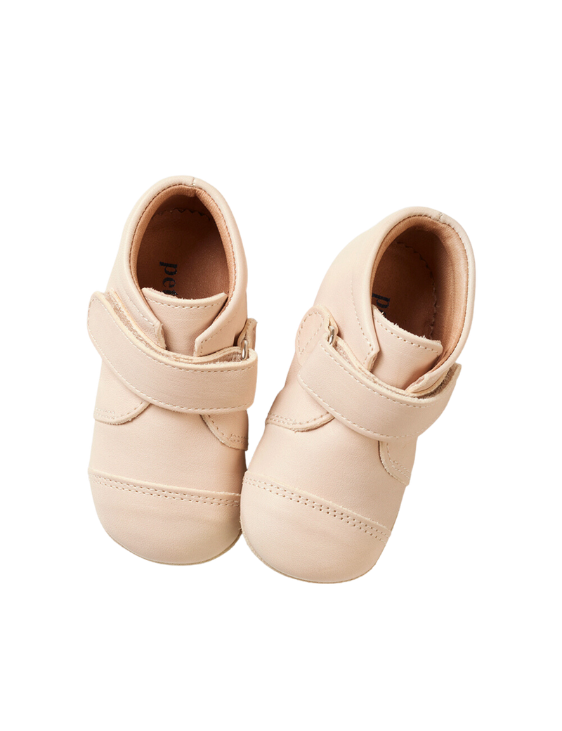 Petit Nord Shoe with Velcro Indoor Shoes Cream 052