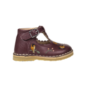 T-Bar Scallop Birds - Plum