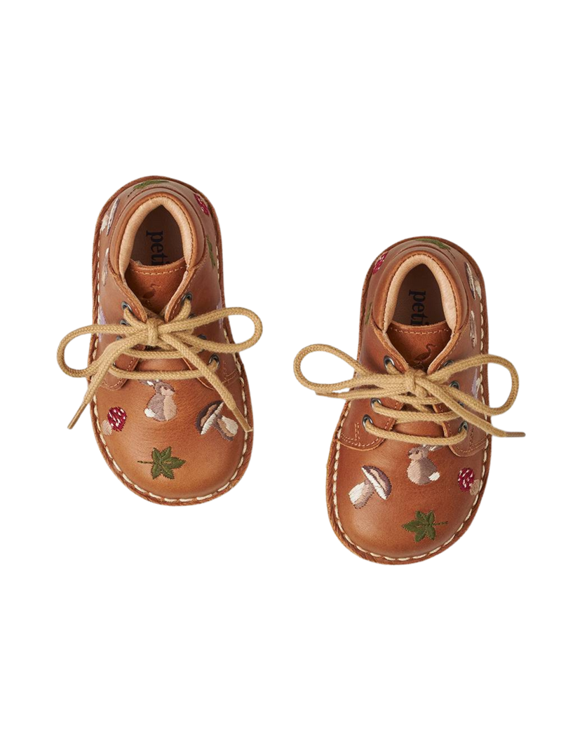 Petit Nord Woodland Classic Boot Low Boot Shoes Cognac 002