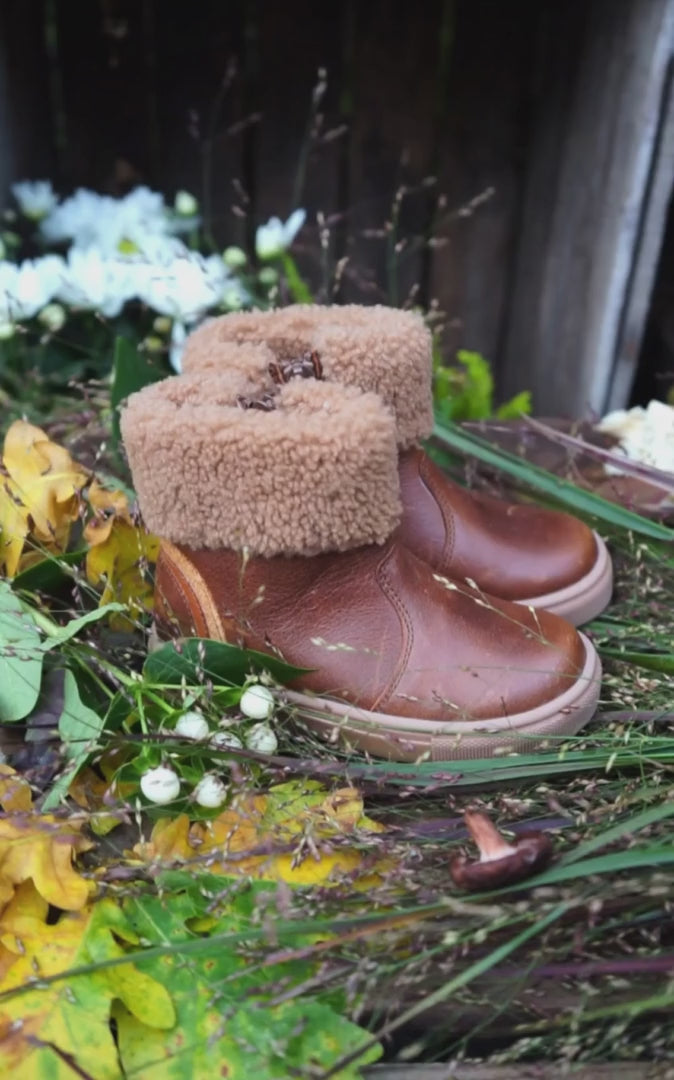 Petit Nord Chubby Shearling Winter Boot Winter Boots Hazelnut 069