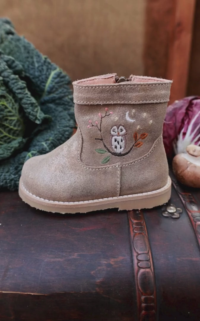 Petit Nord Mingus Boot Owl Boots Galaxy Suede 093